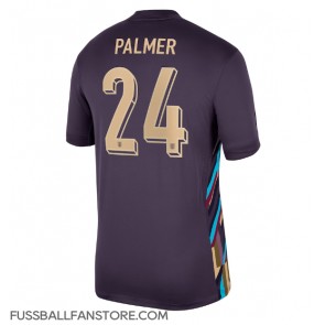 England Cole Palmer #24 Replik Auswärtstrikot EM 2024 Kurzarm